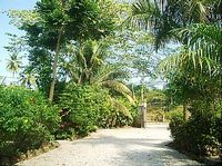 Entrance of the Hotel CASA LOS HOLANDESES - Las Terrenas - Dominican Republic